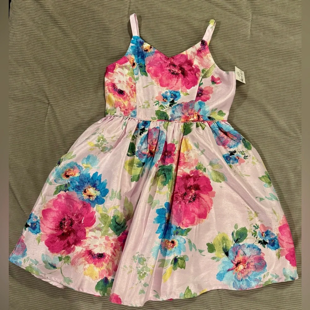 NWT Floral Kids Dress - Picture 1 of 7